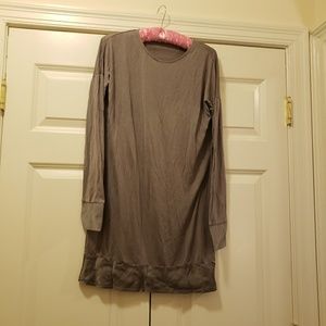 Boss Orange grey silk dress. Size XS. EUC.